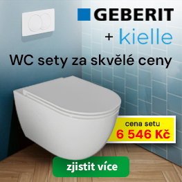 WC sety Geberit kielle za skvělé ceny