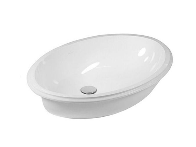 Villeroy & Boch Evana umyvadlo k zabudování zespodu, 500x350mm, bílá