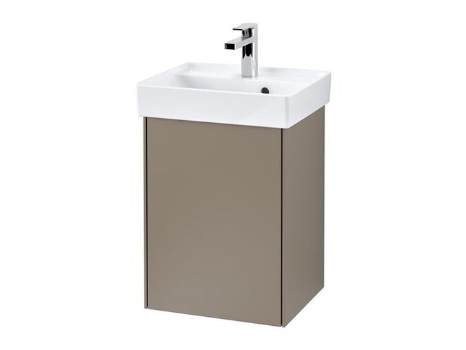 Villeroy & Boch Collaro skříňka pod umyvadlo, 41x34,4x54,6 cm, 1x dvířka pravé, Truffle Grey