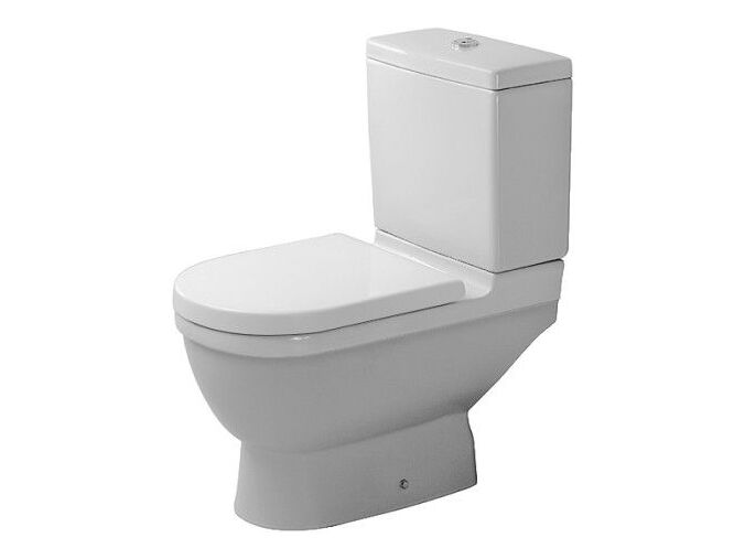 Duravit Starck 3 kombi WC 655x370mm, hluboké splachování, bez nádrže, svislý odpad, WonderGliss