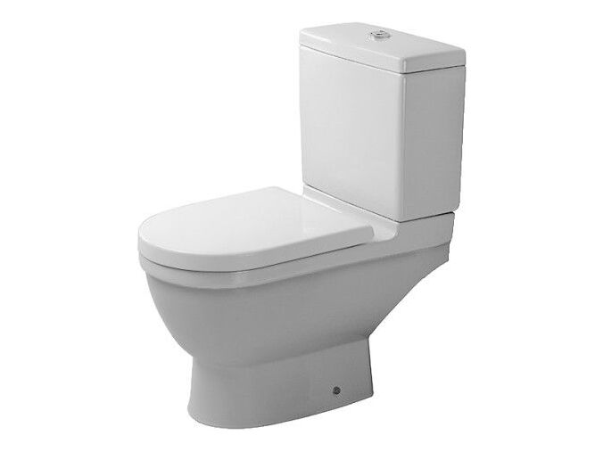 Duravit Starck 3 kombi WC 655x370mm, hluboké splachování, bez nádrže, vodorovný odpad, WonderGliss