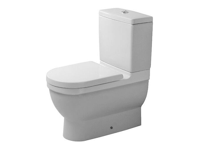 Duravit Starck 3 kombi WC 655x370mm, hluboké splachování bez nádrže, vario odpad