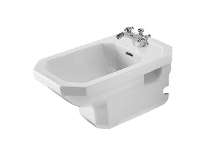 Duravit 1930 závěsný bidet 580x360mm s přepadem, otvor pro baterii