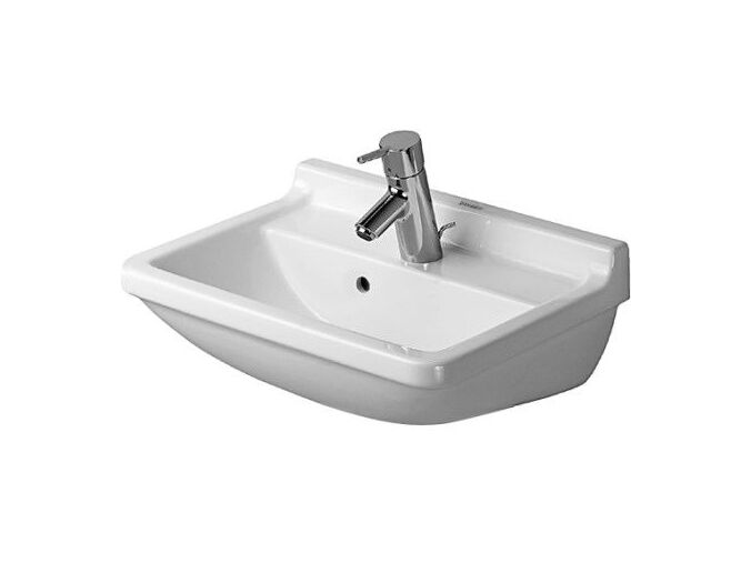 Duravit Starck 3 umyvadlo 500x360mm s přepadem, otvor pro baterii