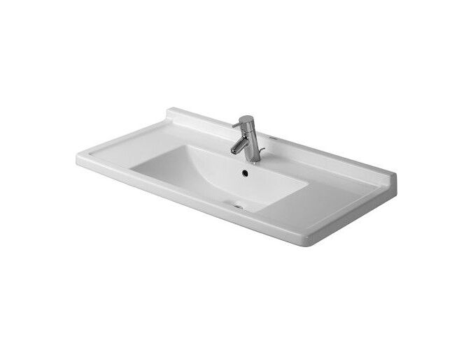 Duravit Starck 3 umyvadlo 850x485mm s přepadem, otvor pro baterii