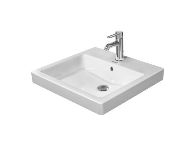 Duravit Vero zápustné umyvadlo 500x465mm s přepadem, otvor pro baterii