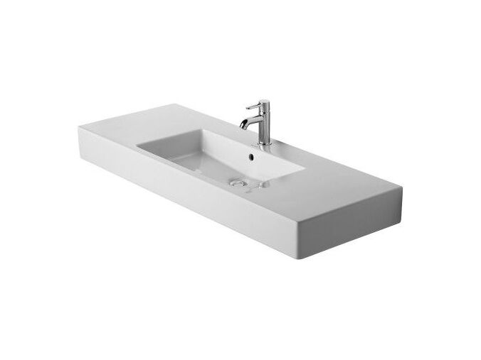 Duravit Vero nábytkové umyvadlo 1250x490mm s přepadem, otvor pro baterii