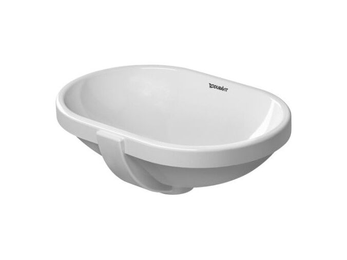 Duravit Foster vestavné umyvadlo 43x31cm, s přepadem, bez otvoru pro baterii