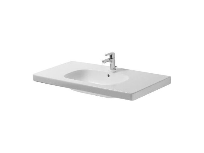 Duravit D-Code nábytkové umyvadlo 1050x480mm s přepadem, otvor pro baterii