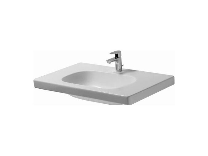 Duravit D-Code Med nábytkové umyvadlo 850x480mm bez přepadu, otvor pro baterii