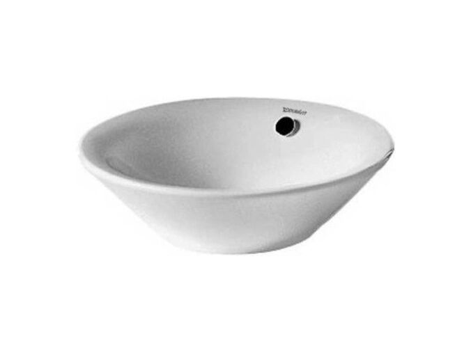 Duravit Starck 1 umyvadlová mísa průměr 530mm s přepadem, bez otvoru pro baterii