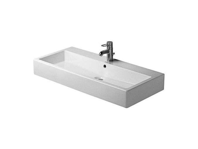 Duravit Vero umyvadlo 1000x470mm s přepadem, otvor pro baterii