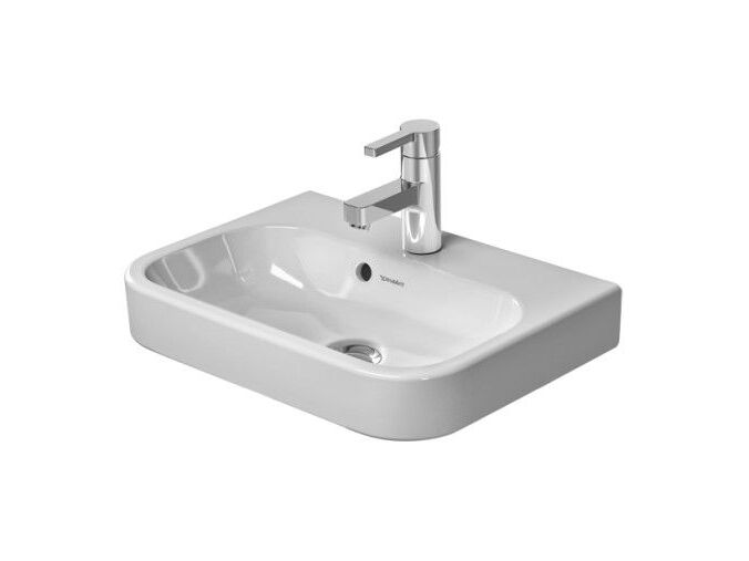 Duravit Happy D.2 umývátko do nábytku 500x360mm s přepadem, otvor pro baterii