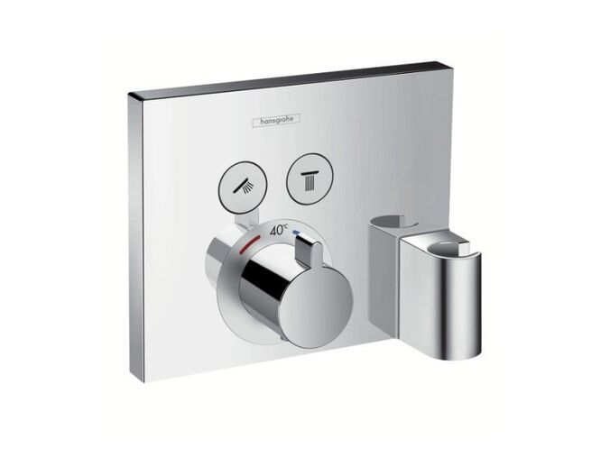 Hansgrohe Shower Select Termostatická baterie pod omítku, se 2 výstupy, chrom