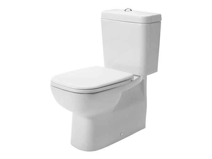 Duravit D-Code kombi WC, hluboké splachování, vario odpad