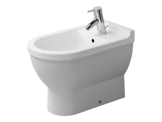 Duravit Starck 3 stojící bidet 560x360mm s přepadem, otvor pro baterii