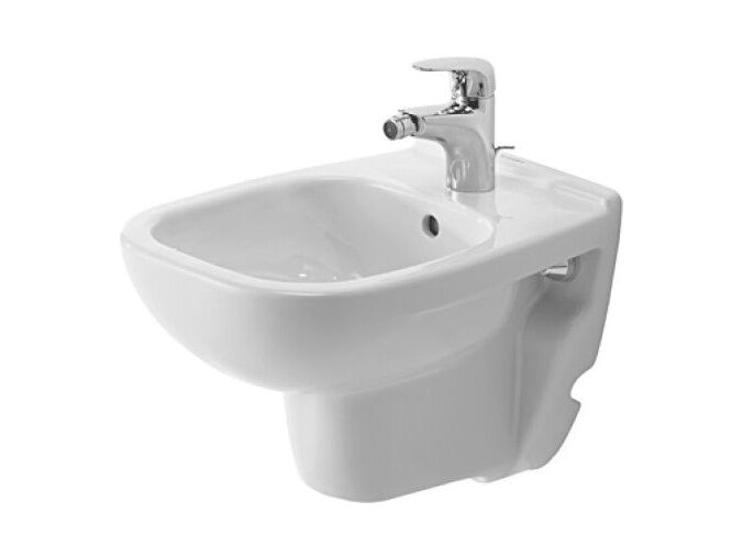 Duravit D-CODE Compact bidet závěsný 480 mm bílá