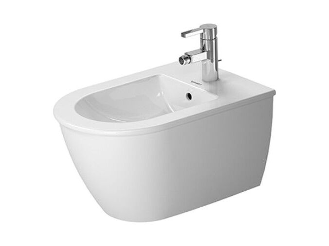 Duravit Darling New závěsný bidet 540x370mm s přepadem, otvor pro baterii