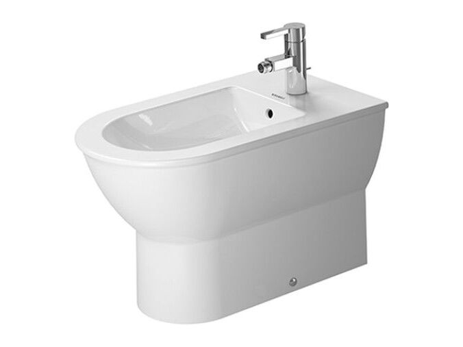 Duravit Darling New stojící bidet 630x370mm s přepadem, otvor pro baterii