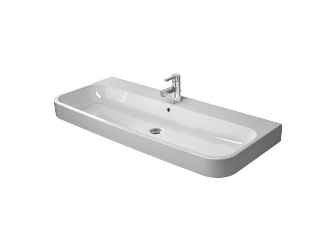 Duravit Happy D.2 nábytkové umyvadlo 1200x505mm s přepadem, otvor pro baterii