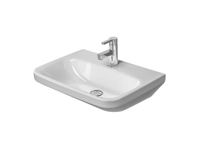 Duravit DuraStyle Med umyvadlo 600x440mm bez přepadu, otvor pro baterii