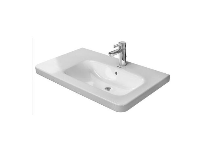 Duravit DuraStyle nábytkové umyvadlo 800x480mm, umyvadlo s přepadem vpravo, otvor pro baterii