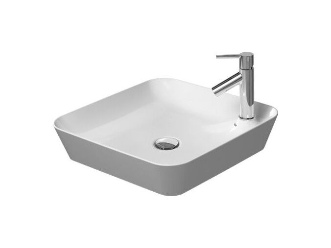 Duravit CAPE COD umyvadlová mísa 460x460mm bez přepadu, otvor pro baterii