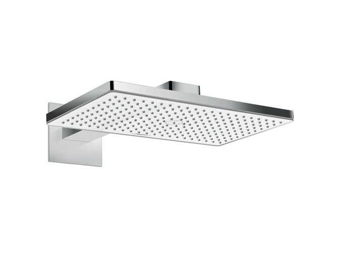 Hansgrohe Rainmaker Select Hlavová sprcha 460, 1 proud, rameno 46 cm, bílá/chrom