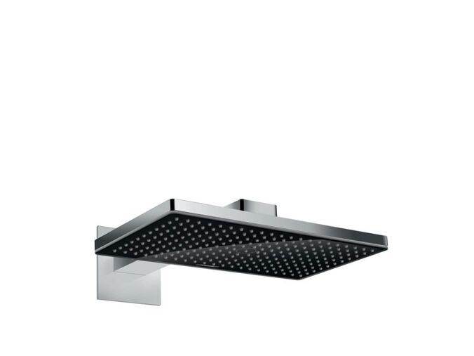 Hansgrohe Rainmaker Select Hlavová sprcha 460, 1 proud, rameno 46 cm, černá/chrom