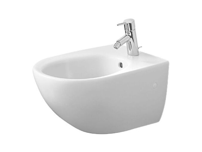 Duravit Architec závěsný bidet 570mm s přepadem, otvor pro baterii