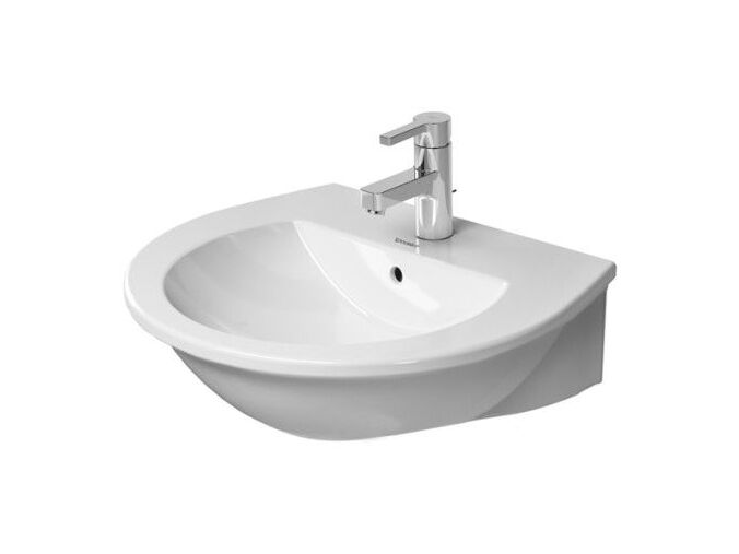 Duravit Darling New umyvadlo 550x480mm s přepadem, otvor pro baterii