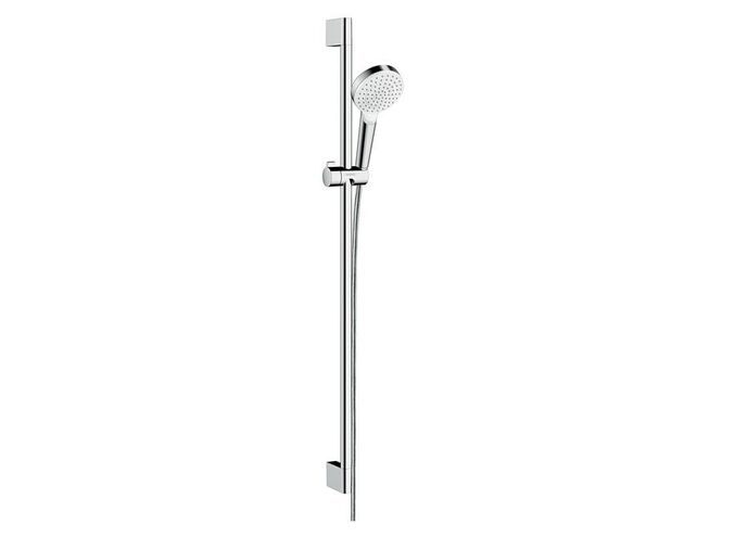 Hansgrohe Crometta Set sprchové hlavice, tyče a hadice, bílá/chrom