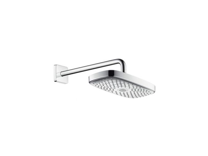 Hansgrohe Raindance Select E Hlavová sprcha 300 2jet se sprchovým ramenem 390 mm, Ecosmart, chrom