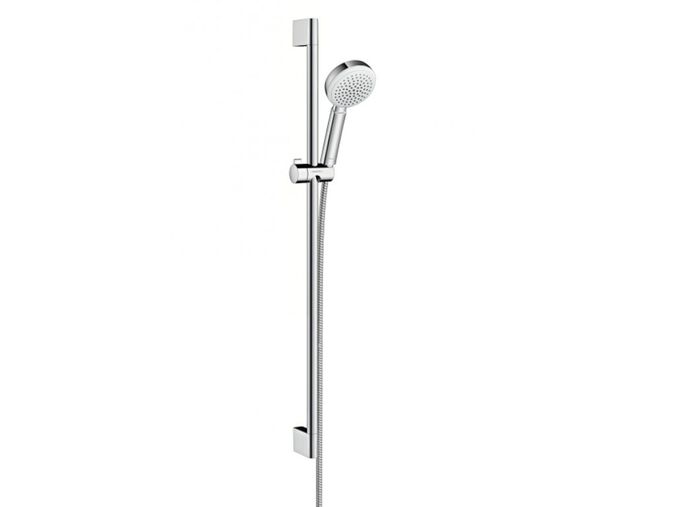 Hansgrohe Crometta 100 Sprchová souprava 1 jet 0,90 m, bílá/chrom