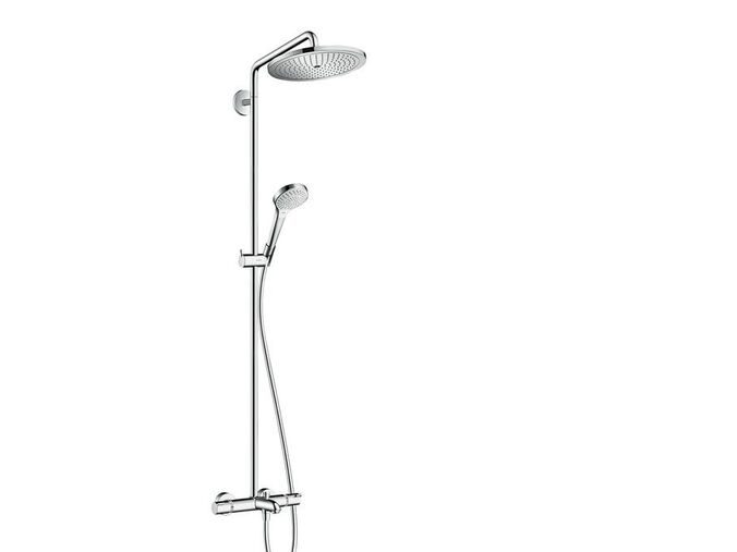 Hansgrohe Croma Select Termostatická vanová baterie 280 Showerpipe s příslušenstvím, chrom