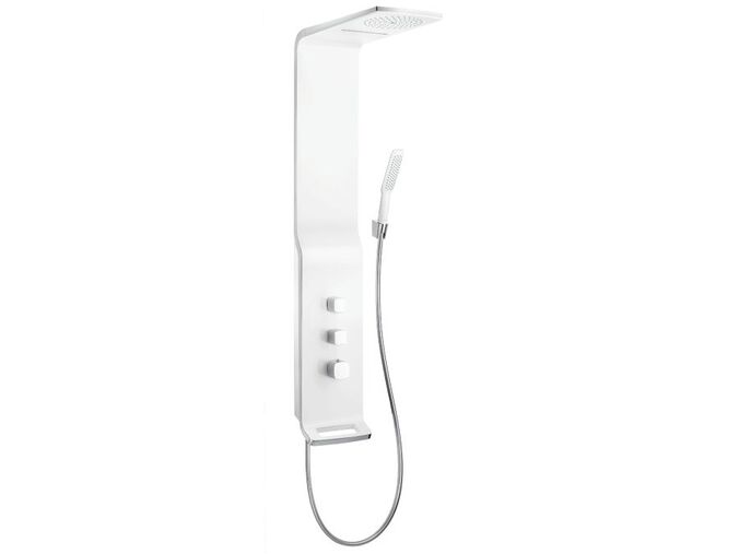 Hansgrohe Raindance New Sprchový panel Lift 180 2jet, matný chrom