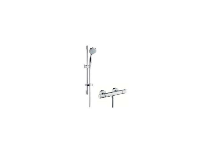 Hansgrohe Croma 100 Sprchový set Vario s termostatem, 3 proudy, chrom