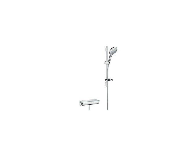 Hansgrohe Raindance Select S Sprchový set s termostatem, 15 cm, 3 proudy, chrom