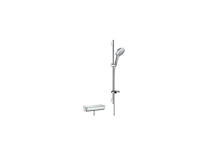 Hansgrohe Raindance Select S Sprchový set s termostatem, 15 cm, 3 proudy, chrom