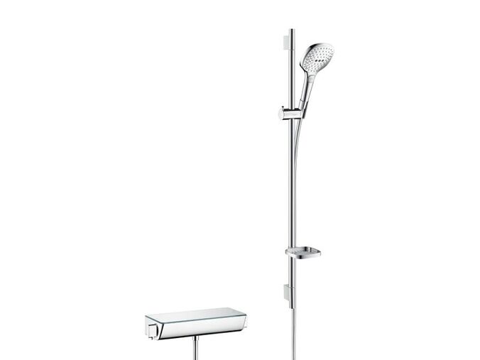 Hansgrohe Raindance Select E Sprchový set 120 s termostatem Ecostat Select, 3 proudy, chrom