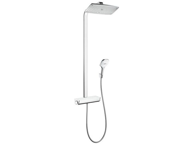 Hansgrohe Raindance Select E Sprchový set s termostatem, 36 cm, bílá/chrom