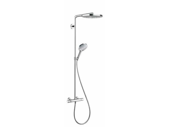 Hansgrohe Raindance Select S Sprchový set s termostatem, 24 cm, 2 proudy, chrom