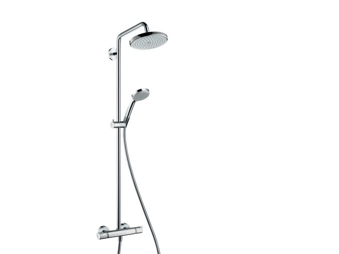 Hansgrohe Croma 220 Sprchový set Showerpipe s termostatem, 22 cm, 4 proudy, chrom