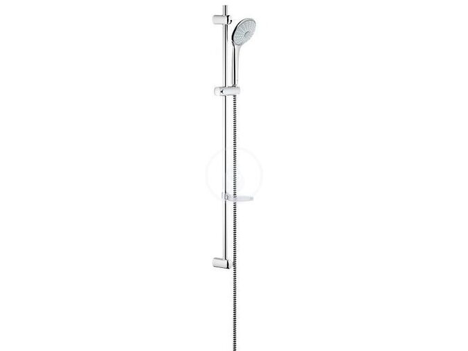 Grohe Euphoria Sada sprchové hlavice Massage 110, tyče a hadice, 3 proudy, chrom