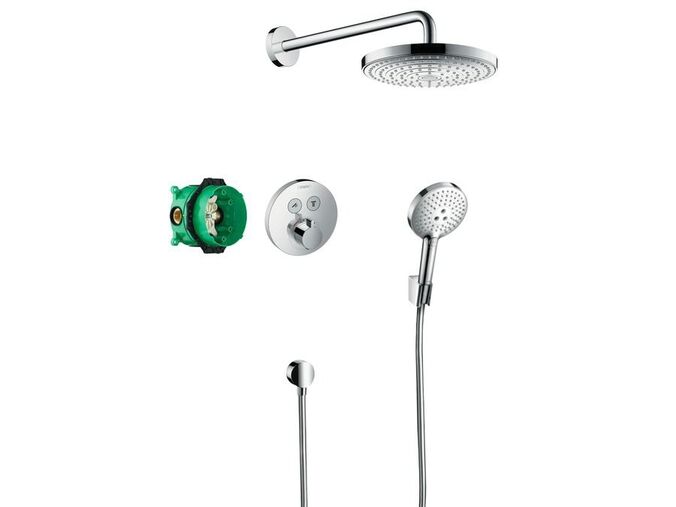 Hansgrohe Raindance Select S Sprchový set 240 s termostatem ShowerSelect S, 2 proudy, chrom