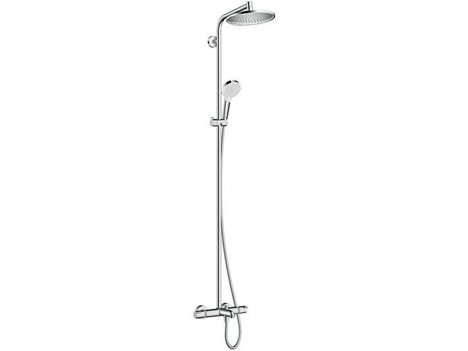 Hansgrohe Crometta Termostatická vanová baterie Showerpipe S 240, chrom