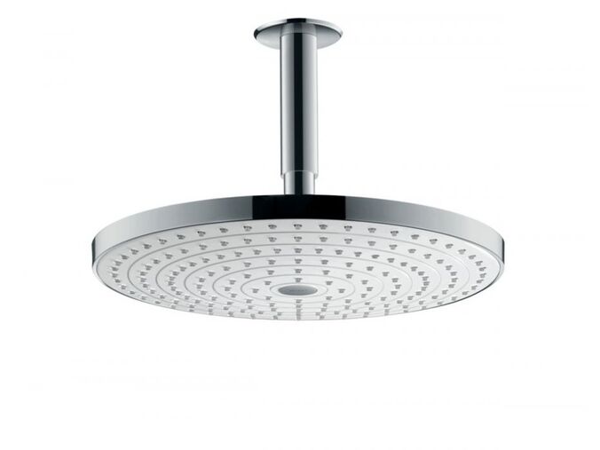 Hansgrohe Raindance Select S Hlavová sprcha 300, 2 proudy, sprchové rameno 10 cm, bílá/chrom