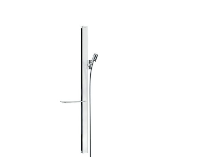 Hansgrohe Unica'E Sprchová tyč 90 cm, se sprchovou hadicí, bílá/chrom