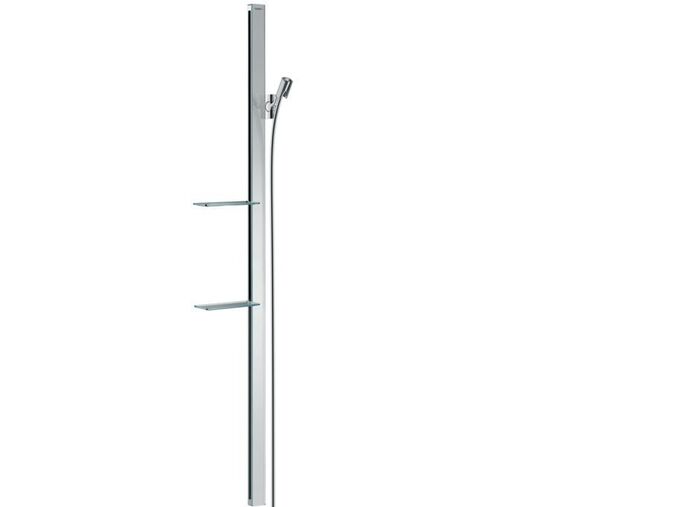 Hansgrohe Unica'E Sprchová tyč 150 cm, se sprchovou hadicí, chrom