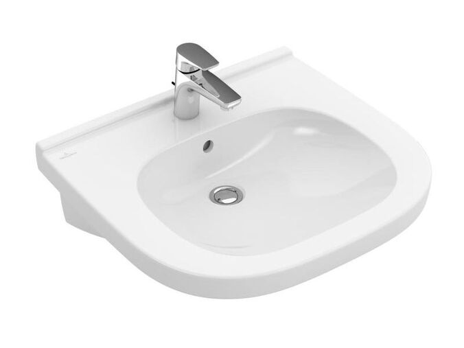 Villeroy & Boch O.NOVO VITA umyvadlo 560x550mm, bílá AntiBac CeramicPlus